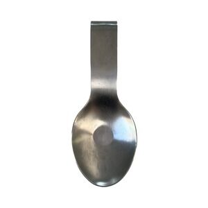Amco 8158 Stainless Steel Clip On Pot Spoon Rust Proof 18/8 Korea Silver Hooked‎